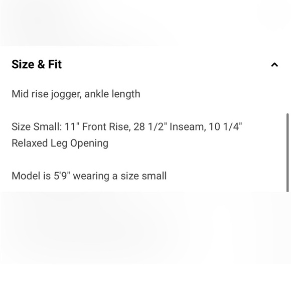 Rag & Bone Miramar Fleece Jogger Size Small - Picture 14 of 14